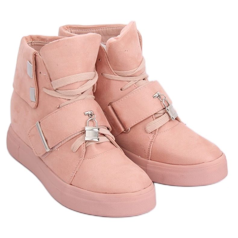 Rosa Sneaker für Damen NC158 Pink
