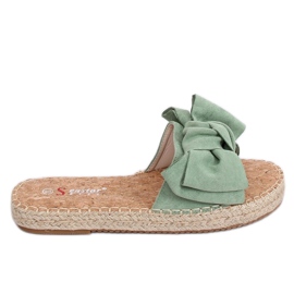 Grüne Espadrilles JH115P Grün