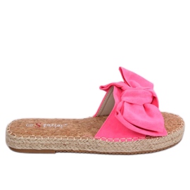 Rosa Espadrilles Flip-Flops JH115P Flu Fushia