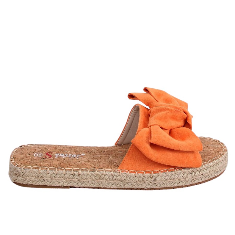 Orange JH115P Orange Espadrilles-Hausschuhe