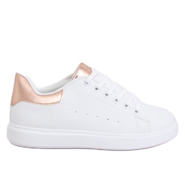 Weiße Damen Sneaker LA85P Champagner