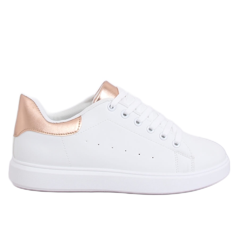 Weiße Damen Sneaker LA85P Champagner