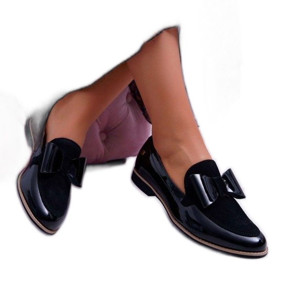 Maciejka Schwarz lackierte Damenschuhe 04099-01 / 00-5