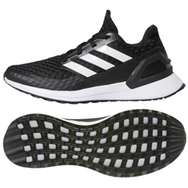 Adidas Rapida Run Jr EF1942 Laufschuhe schwarz