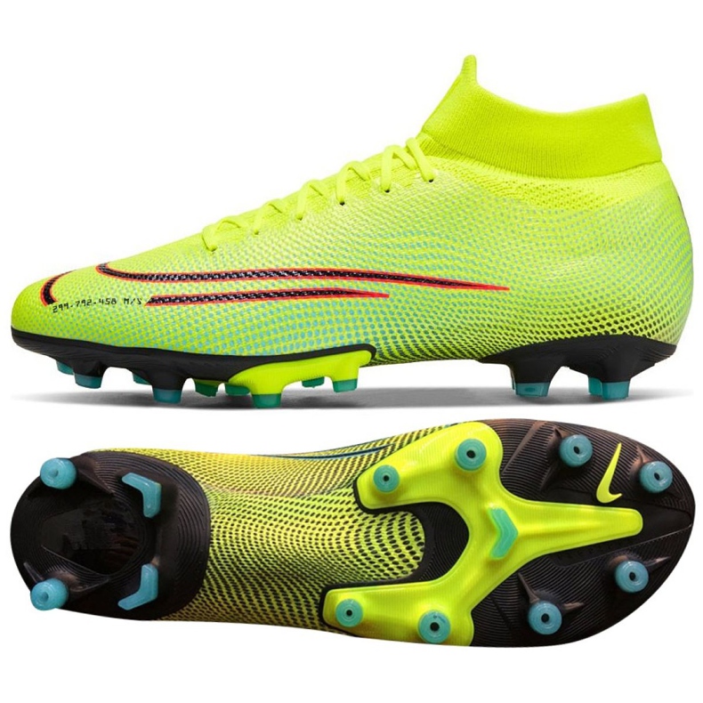 Nike Mercurial Superfly 7 Pro Mds Ag Pro M BQ5482-703 Fußballschuhe mehrfarbig gelb