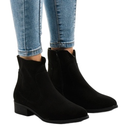 22M schwarze Cowboystiefel