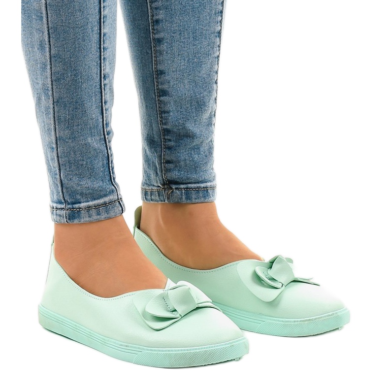 Blaue Slip-On-Sneaker 8895-10