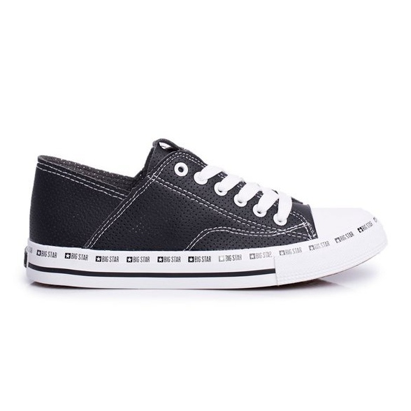 Schwarze Damen Sneakers Big Star FF274023