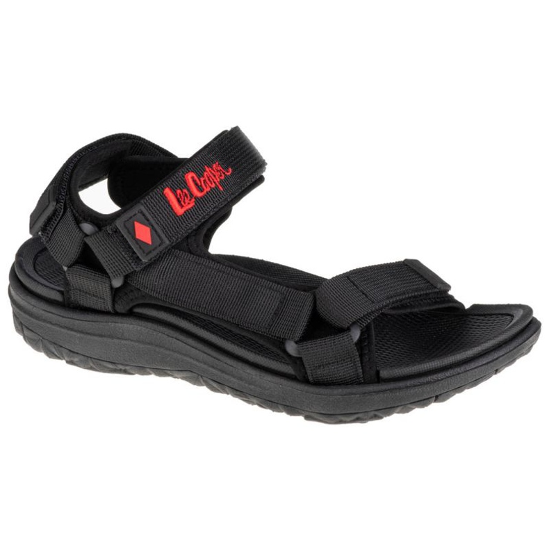Schwarze Lee Cooper LCW-21-34-0211L Damen-Sportsandalen