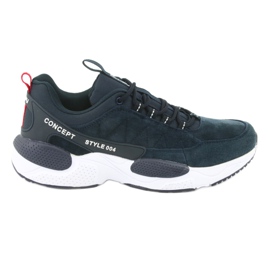 McKey MSP1464 Wildleder-Sportschuhe navy blau