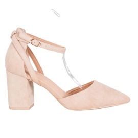 Seastar Stylische Wildleder Pumps braun