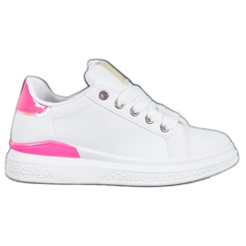 SHELOVET Bo-511w / rosa weiß