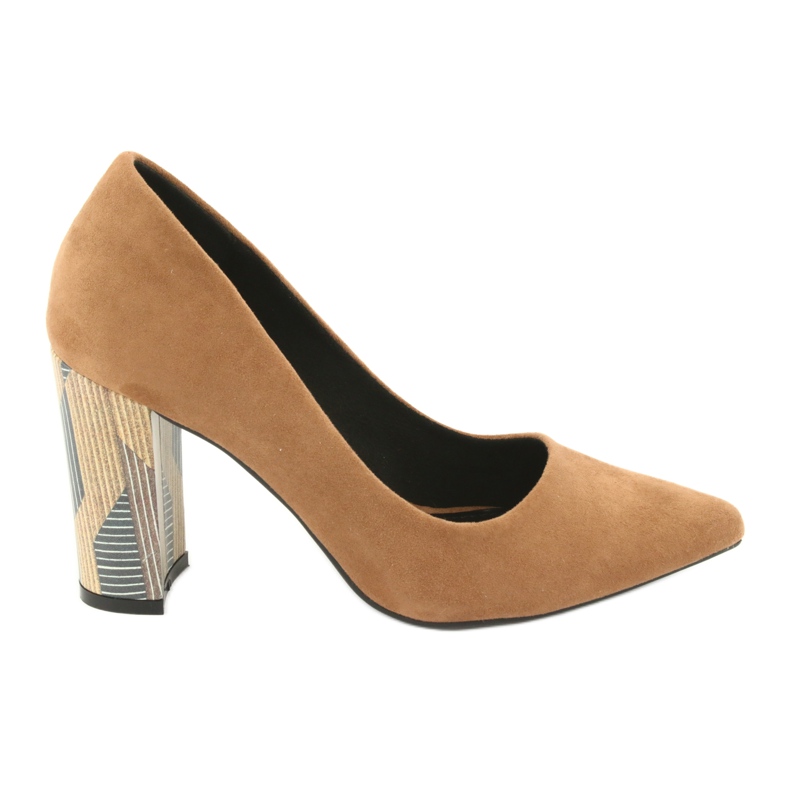 Pumps Filippo 1103 aus Wildleder beige