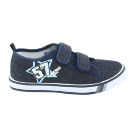 Sneakers mit Klettverschluss Atletico Jeans marineblau