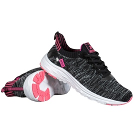 Ax Boxing Leichte Textilschuhe schwarz