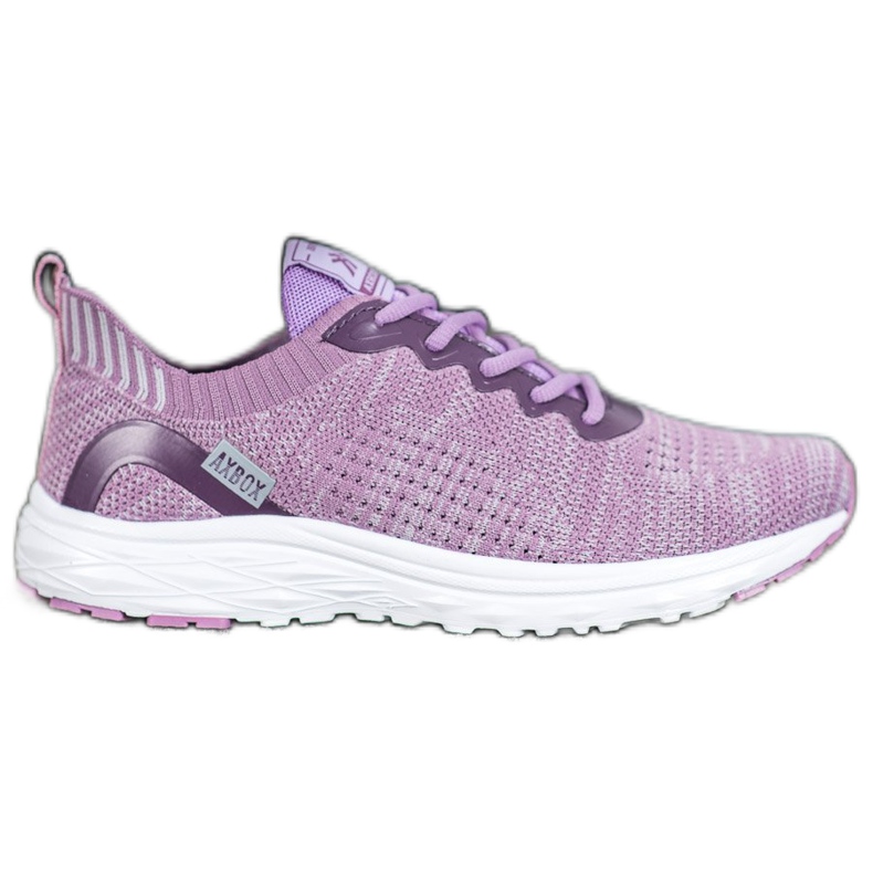 Ax Boxing Leichte Textilschuhe violett