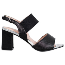 VINCEZA Sandalen schwarz