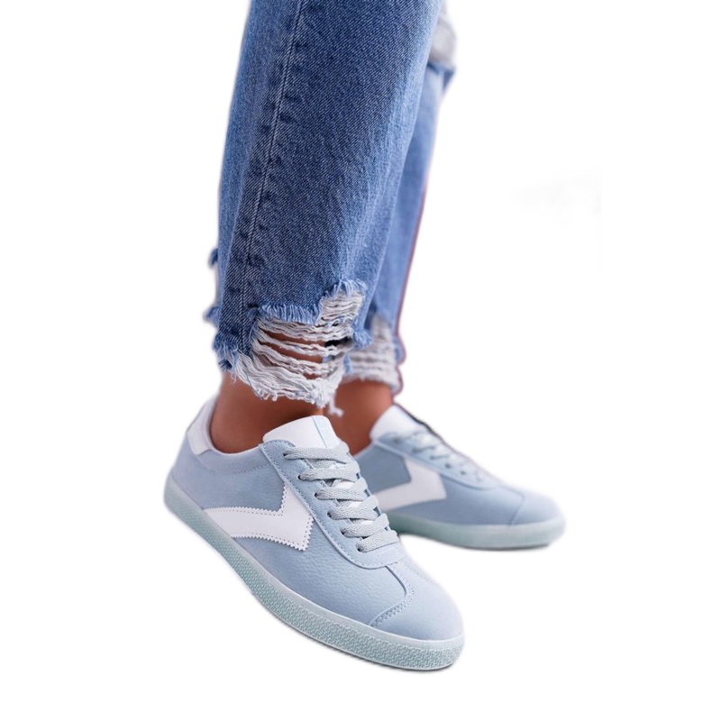 Blaue Damen Sportschuhe Big Star DD274301