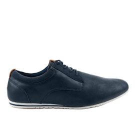 Marineblaue Herren Freizeitschuhe 55383