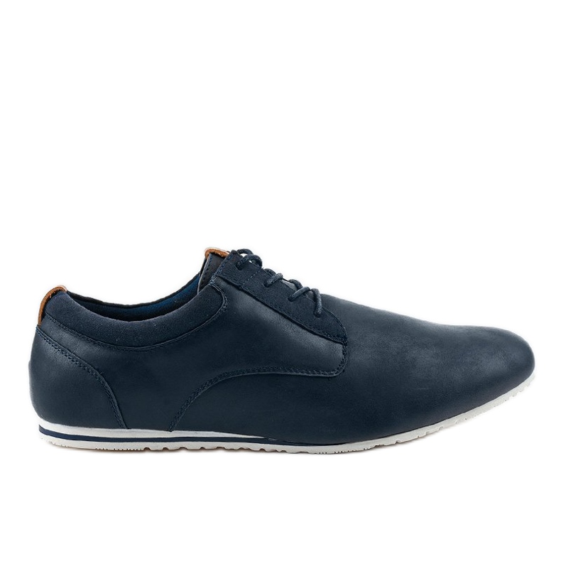 Marineblaue Herren Freizeitschuhe 55383 navy blau