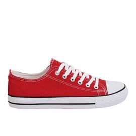 Klassische rote Damensneaker XL03 Rot