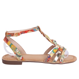 Orange Damensandalen JH128P Flower Orange
