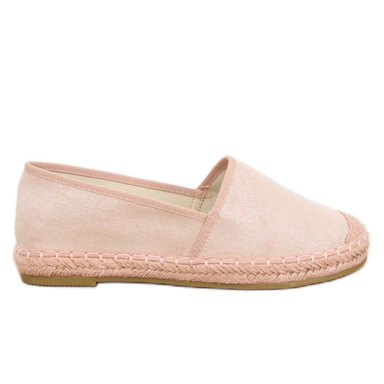 Espadrilles, rosa Wildleder AF40 Pink II Qualität