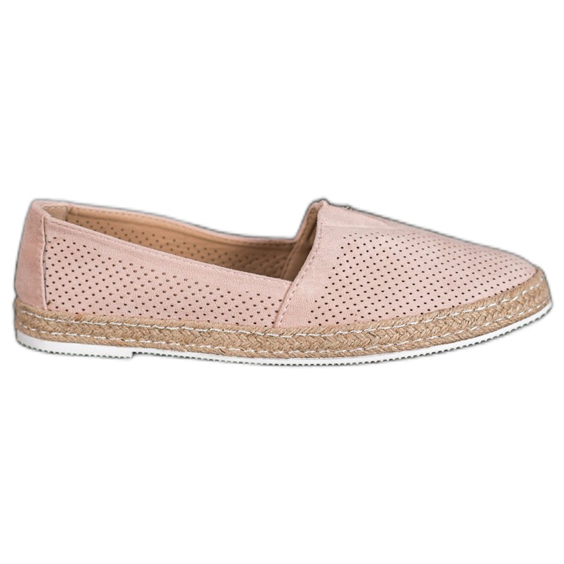 SHELOVET Lässige Slipper rosa