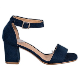 Klassische VINCEZA Sandalen marineblau blau