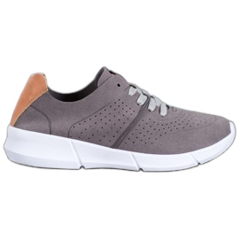 Filippo Gebundene Sportschuhe grau
