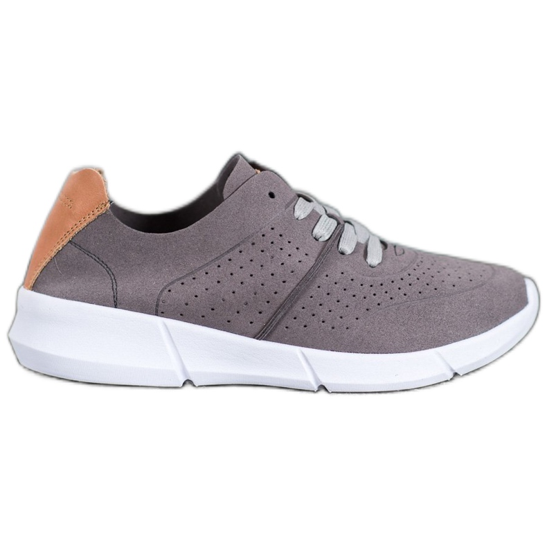 Filippo Gebundene Sportschuhe grau