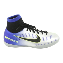 Hallenschuhe Nike Mercurial Victory 6 Df Njr Ic Jr 921491-407 silber-
