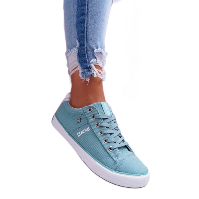 Damen Sneakers in Minze Big Star DD274351 grün