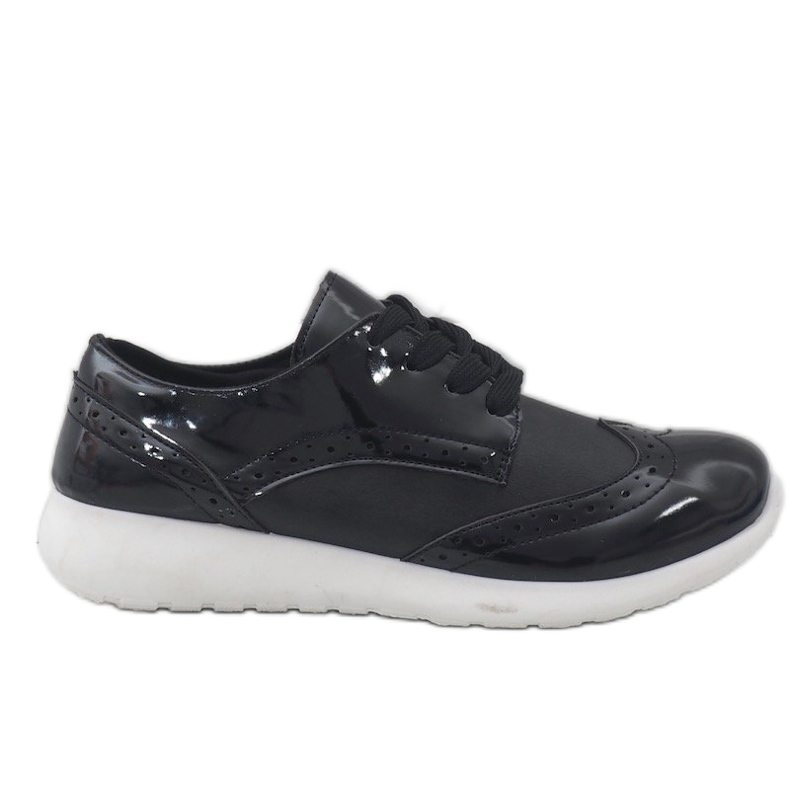 Schwarze Damen Sportschuhe YD-7