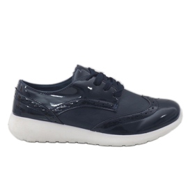 Marineblaue Damen Sportschuhe YD-7
