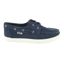 Lee Cooper Herren-Loafer GC008Q-01 navy blau
