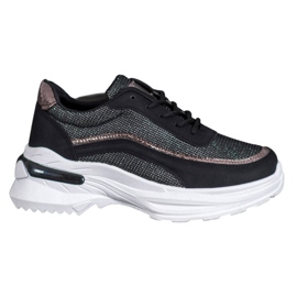 SHELOVET Modische Sportschuhe schwarz