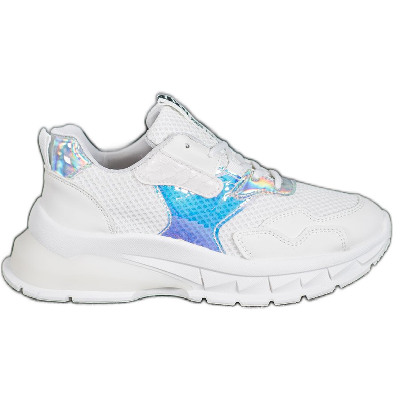 SHELOVET Turnschuhe mit Mesh weiß