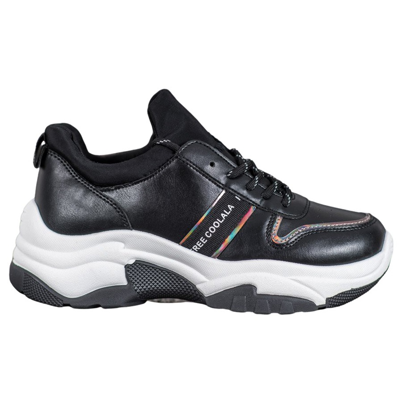 SHELOVET Schwarze Sportschuhe