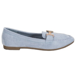 Bestelle Elegante blaue Loafer