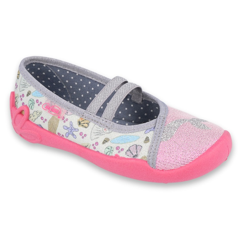 Befado Kinderschuhe 116X265 rosa grau mehrfarbig