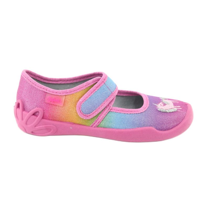 Befado Kinderschuhe 123X048 rosa mehrfarbig