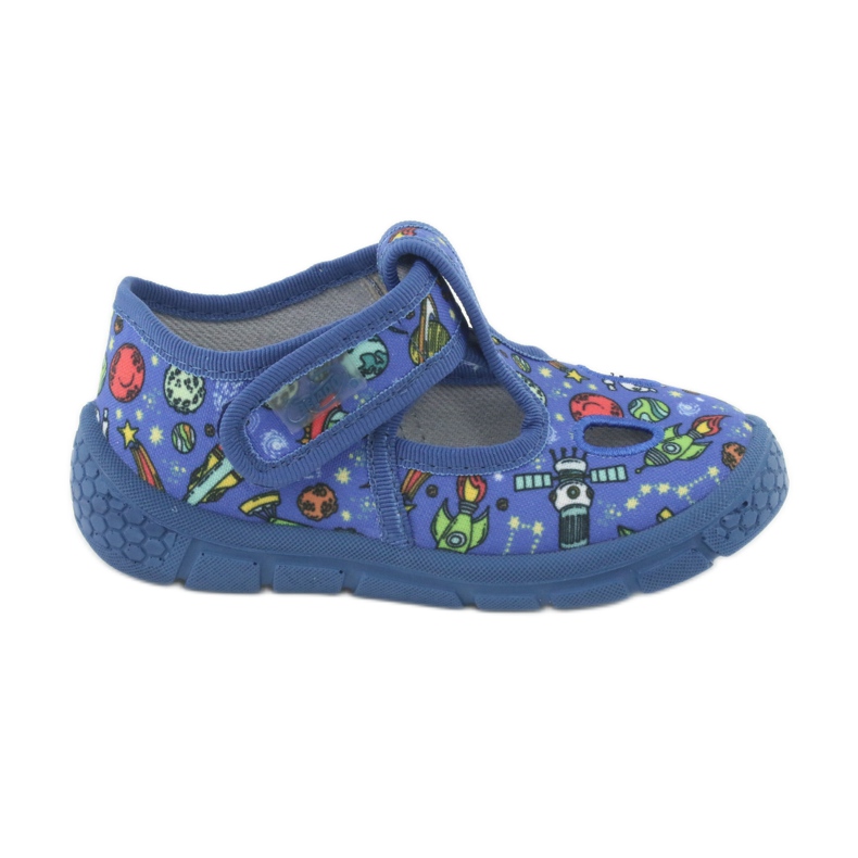 Befado Kinderschuhe 533P003 blau mehrfarbig