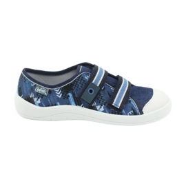 Befado Kinderschuhe 672Y068 marineblau blau