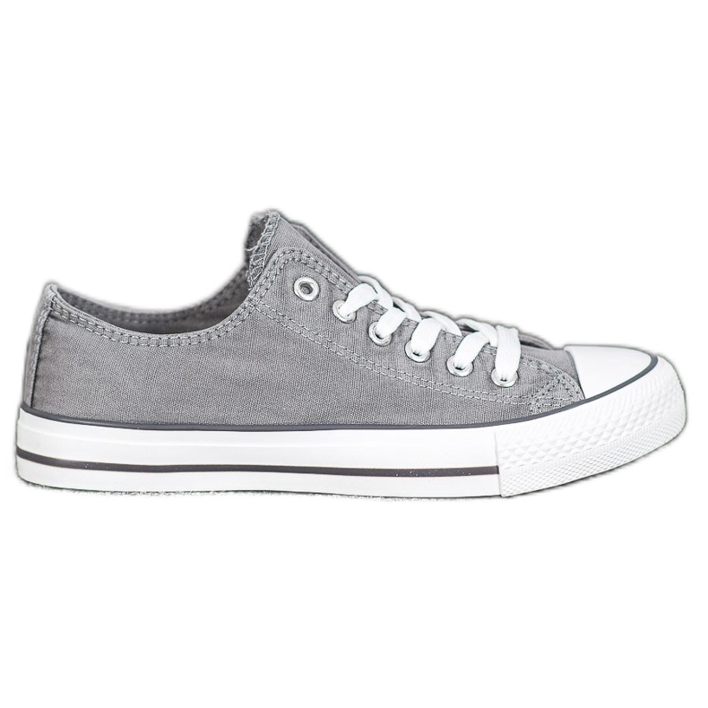 McKey Stylische Textil-Sneakers grau