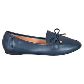 Clowse Elegante marineblaue Ballerinas