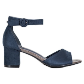 Lässige Sandalen mit hohem Absatz VINCEZA marineblau blau