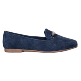 Filippo Navy Lederlords blau