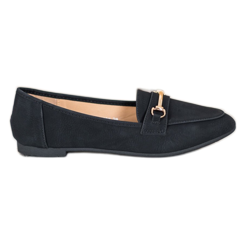 Nio Nio Elegante Loafer mit Öko-Leder schwarz