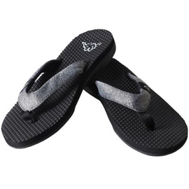 Kappa Cally W 242834 1611 Flip-Flops schwarz grau